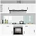 Rivestimento da Cucina 2 pcs Bianco 100 x 50 cm vetro temperato - Foto miniatura 3