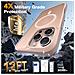 Cover per iPhone 16 Pro - TPU+PC, Oro, MagSafe - Foto miniatura 3