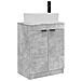 Mobile da bagno con lavabo Grigio Cemento 54 x 35 x 83 cm - Foto miniatura 1