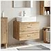 Mobile da Bagno da Muro Rovere Artigianale 62,5 x 44,5 x 50 cm - Foto miniatura 7