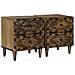 Armadio da Notte con cassetto 2 pcs Marrone 40 x 33,5 x 46 cm - Foto miniatura 1