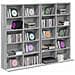 Mobile per CD 2 pz Sonoma grigio 65 x 23,5 x 97,5 cm - Foto miniatura 3