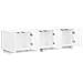 Supporto TV 140 x 34.5 x 40 cm Bianco Lucido - Foto miniatura 3