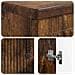 Armadio per Lavabo da Bagno EDE Rovere Fumo 59,5 x 31,5 x 59 cm - Foto miniatura 7