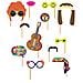 Kit Photobooth 12 Pezzi Hippie Taglia Unica - Foto miniatura 1