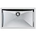 Lavello 1 Vasca 760x500 Mm Quadra Sottotop Inox Cod. 1217 850 - 1217850 - Foto miniatura 1