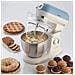 Impastatrice Vintage 1588CELEST Capacità 5.5 L Potenza 2400 W Colore Celeste  - Foto miniatura 2