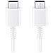 Cavo Usb EP-DA705BWEGWW da Type C con Lunghezza 1 Metro Potenza 100 W Colore Bianco - Foto miniatura 3