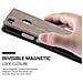 Custodia Compatibile Con Huawei P9 Lite In Bruno Caffè - Coperchio Protettiva Con Chiusura Magnetica, Funzione Stand E Tasca Per Le Carte - Foto miniatura 3