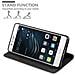 Custodia Compatibile Con Huawei P9 Lite In Bruno Caffè - Coperchio Protettiva Con Chiusura Magnetica, Funzione Stand E Tasca Per Le Carte - Foto miniatura 4