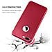 Custodia Compatibile Con Apple Iphone 8 Plus / Iphone 7 Plus / Iphone 7s Plus In Rosso Metallico - Coperchio Protettivo In Silicone Tpu Flessibile - Foto miniatura 7