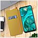 Custodia Huawei P40 Lite Portafoglio Flip Cover Sottilissimo - Oro - Foto miniatura 4
