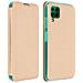 Custodia Huawei P40 Lite Portafoglio Flip Cover Sottilissimo - Oro - Foto miniatura 1
