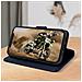 Custodia Iphone 12 Mini Portadocumenti Funzione Supporto Blu - Foto miniatura 2