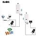 2-pack 300mbps Wireless Outdoor Cpe Kit Indoor Outdoor Point-to-point Supporta Soluzione Distanza Di Trasmissione 1km Per Ptp Applicazione Ptmp - Foto miniatura 3
