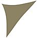 Parasole a Vela Oxford Triangolare 4x4x5,8 m Beige - Foto miniatura 1