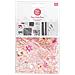 Tappeto Paper Patch A Fiori Rosa Modello 30 X 42 Cm - Foto miniatura 1