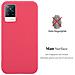 Custodia Compatibile Con Vivo V21 4g / 5g In Candy Rosso - Coperchio Protettivo In Silicone Tpu Flessibile - Foto miniatura 2