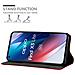 Custodia Compatibile Con Oppo Find X3 Lite In Rosso Mela - Coperchio Protettiva Con Chiusura Magnetica, Funzione Stand E Tasca Per Le Carte - Foto miniatura 2
