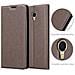 Cadorabo Custodia Compatibile Con Meizu Mx6 In Bruno Caffè - Coperchio Protettiva Con Chiusura Magnetica, Funzione Stand E Tasca Per Le Carte - Foto miniatura 5