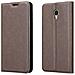 Cadorabo Custodia Compatibile Con Meizu Mx6 In Bruno Caffè - Coperchio Protettiva Con Chiusura Magnetica, Funzione Stand E Tasca Per Le Carte - Foto miniatura 8
