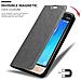 Custodia Compatibile Con Samsung Galaxy J1 Mini 2016 In Grigio Titanio - Coperchio Protettiva Con Chiusura Magnetica, Funzione Stand E Tasca Per Le Carte - Foto miniatura 7