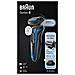 Rasoio Elettrico Braun Series 6 61-b1200s Trimmer Tecnologia Sensoflex Nero Blu - Foto miniatura 5