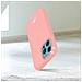 Cover Iphone 13 Pro Max Silicone Effetto Brillante Pearl Jelly Rosa - Foto miniatura 3