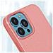 Cover Iphone 13 Pro Max Silicone Effetto Brillante Pearl Jelly Rosa - Foto miniatura 4