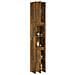 Armadietto Bagno Rovere Fumo 30x30x183,5cm Legno Ingegnerizzato - Foto miniatura 3