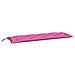 Cuscino Per Panca Rosa 150x50x7 Cm In Tessuto - Foto miniatura 2