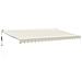 Tenda Sole Automatica Retrattile Crema 5x3 m - Foto miniatura 1