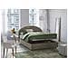 Letto Matrimoniale Giulia, Letto Contenitore Con Rivestimento In Tessuto, 100% Made In Italy, Apertura Frontale, Adatto Per Materasso Cm 160x200, Tortora - Foto miniatura 4