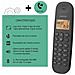 Telefono Fisso Logicom Dect Iloa 150 Solo Nero - Foto miniatura 2