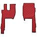 Coppia Tappeti In Skeentex - Rosso - Compatibile Per Ford F-max (10/18>) - Foto miniatura 1