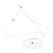 AURICOLARE CON MIC IN EAR WHITE TYPE C - Foto miniatura 5
