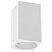 Portafaretto Da Soffitto In Gesso Attacco Gu10 Porta Faretto A Cubo Bianco - Foto miniatura 1