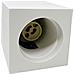 Portafaretto Da Soffitto In Gesso Attacco Gu10 Porta Faretto A Cubo Bianco - Foto miniatura 3