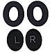 Cuscinetti Auricolari Di Ricambio Per Cuffie Bose Quietcomfort 45 Black - Foto miniatura 3