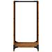 Rastrelliera per Legna da Ardere 40x30x80 cm in Acciaio Corten - Foto miniatura 9
