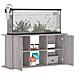 Supporto Acquario 121x41x58 cm Legno Multistrato Grigio Sonoma - Foto miniatura 4