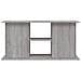 Supporto Acquario 121x41x58 cm Legno Multistrato Grigio Sonoma - Foto miniatura 5