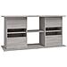 Supporto Acquario 121x41x58 cm Legno Multistrato Grigio Sonoma - Foto miniatura 8