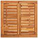Set Bar da Giardino 5 pz Nero in Legno Acacia e Polyrattan - Foto miniatura 8