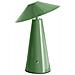 Lampada Da Tavolo Senza Fili A Led Apayao Con Dimmer Metallo Verde - Foto miniatura 3
