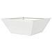 Vaso a Ciotola da Giardino 5 pcs Bianco 40 x 40 x 15 cm Acciaio - Foto miniatura 7