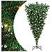 Albero di Natale artificiale pre-illuminato capovolto con set di palline - Foto miniatura 1