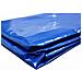 Telo Pvc Impermeabile 3x6m  650g/m²  Blu  Resistente E Anti-uv - Foto miniatura 2