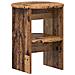Mobile laterale Legno vecchio Ø40 x 50 cm Legno ingegnerizzato - Foto miniatura 1