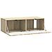 Mobile Porta TV da Muro Rovere Sonoma 98 x 41 x 30 cm - Foto miniatura 3